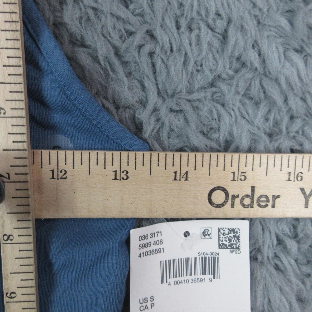 American Eagle Outfitters Tank Top Womens Small Blue Scoop Neck Stretch Cami NWT - Picture 4 of 12